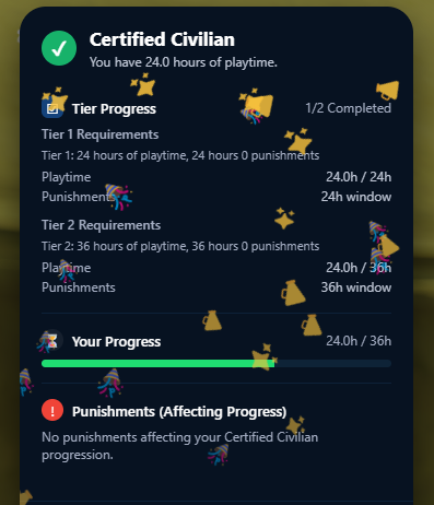 Certified Civilian UI | Made by Azure for PSRP